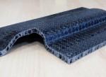 Thermoplastic composite honeycomb sandwich material combinations